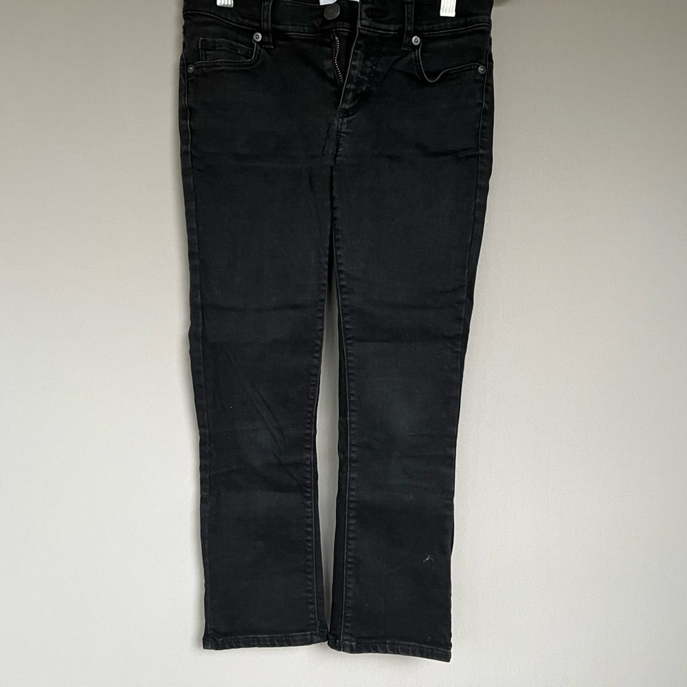 Black Ann Taylor LOFT Made with Love Modern Skinny Cropped